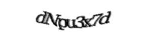 Security check image, please type the characters shown