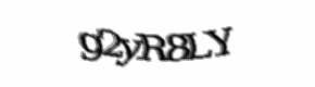 Security check image, please type the characters shown